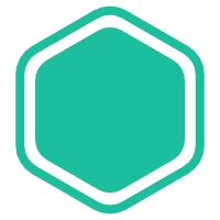 impact rounded hexagon icon